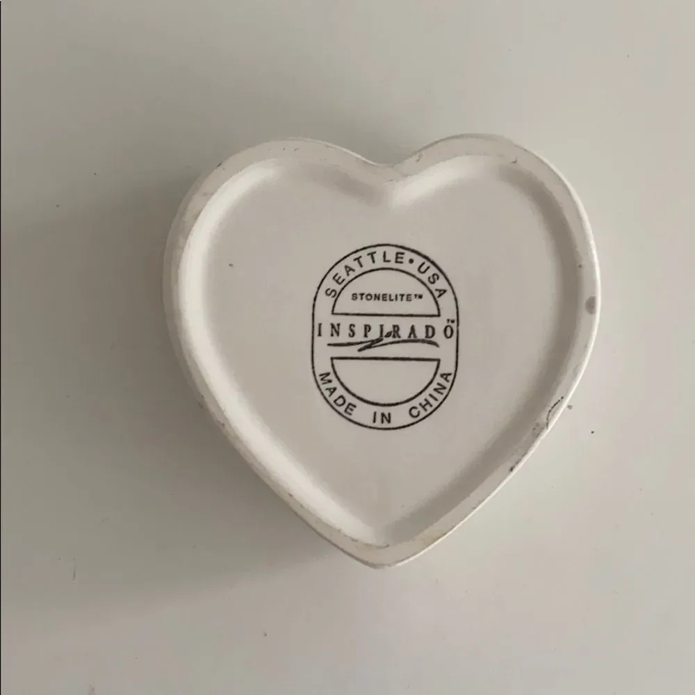Inspirado Stonelite Heart Jewlery Box